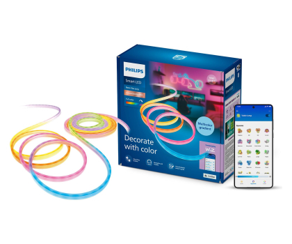 Inteligentne oświetlenie Philips Smart taśma LED Neon RGBIC 10 m